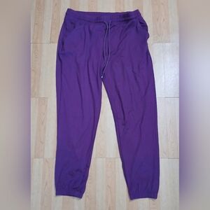 Women's Purple Jogger Pants